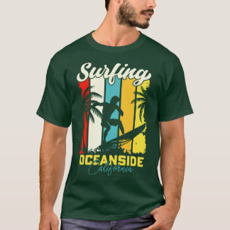 Surfing Oceanside California T Shirt