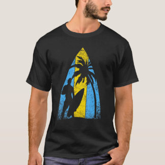 Surfing Oceanvatten Sport Surfare Surfbräda Tropis T Shirt