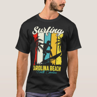 Surfing olina Beach North olina T Shirt