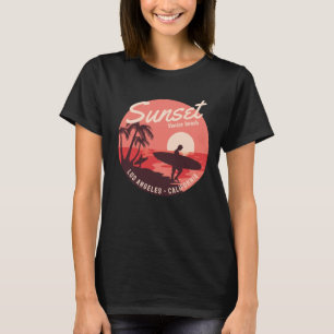 Surfing paradis solnedgång T-Shirt