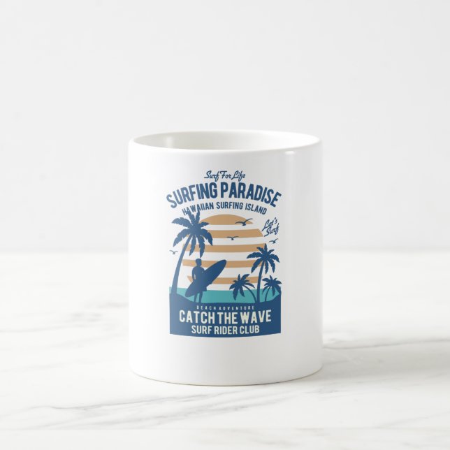Surfing Paradise Kaffemugg (Center)
