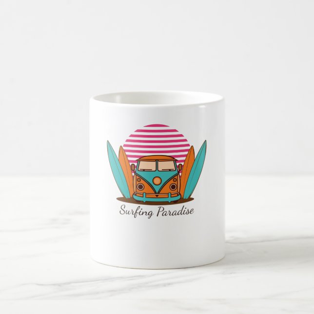 Surfing Paradise Kaffemugg (Center)
