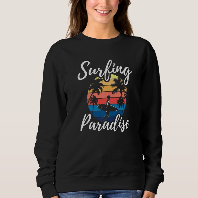 Surfing Paradise   T Shirt (Framsida)