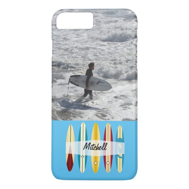 Surfing Photo Case-Mate iPhone Skal (Baksida)