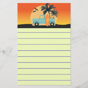 Surfing Retro Brevpapper