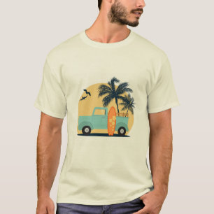 Surfing Retro T-Shirt