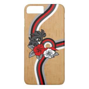 Surfing Safari Faux Wood Hawaiian Surfboard
