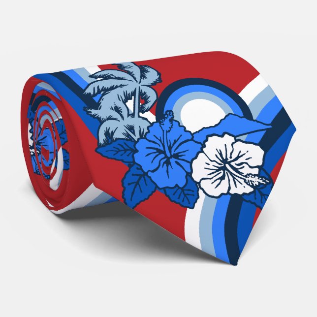 Surfing Safari Hawaiianskt halsband Slips (Rullad)