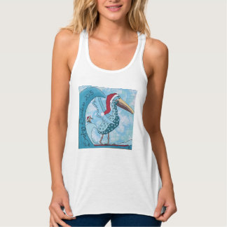 SURFING SANTAS 2015 WOMENS TANKTOP LINNE MED RACERBACK 