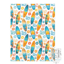 Surfing Scrapbookpapper