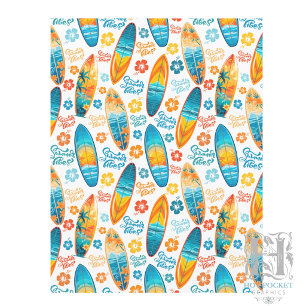 Surfing Scrapbookpapper