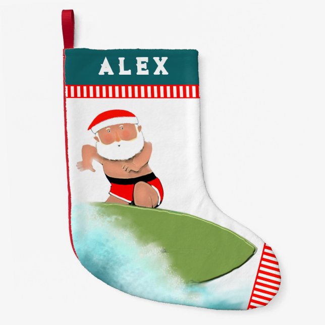 Surfing Semesterpresent Liten Julstrumpa (Framsidan)