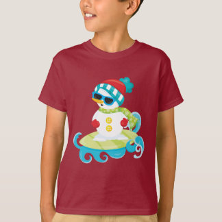 Surfing Snögubbe Tee