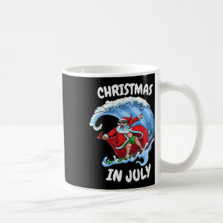 Surfing sommar tomte jul i juli semester present kaffemugg