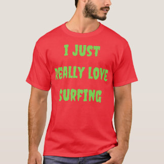 Surfing Spooky Halloween Lime Green Goth Funny Got T Shirt