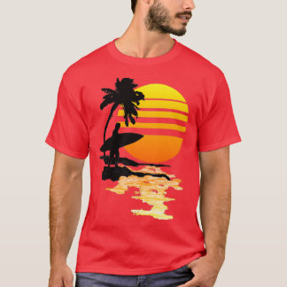 Surfing Sunrise 1 T Shirt