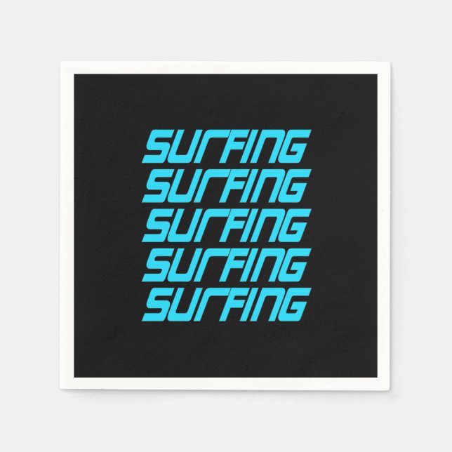 Surfing Surfing Pappersservett (Framsidan)