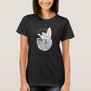 Surfing Surfing Surfer Vatten Sportsman Kite S T Shirt