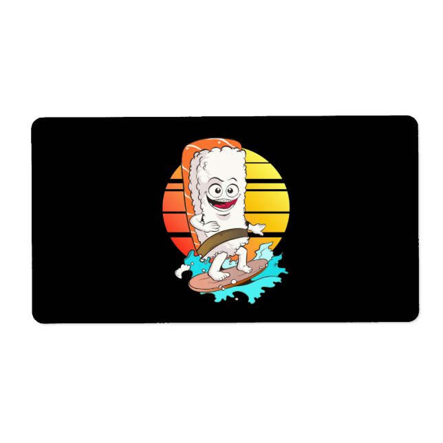 Surfing Sushi Fraktsedel (Framsidan)