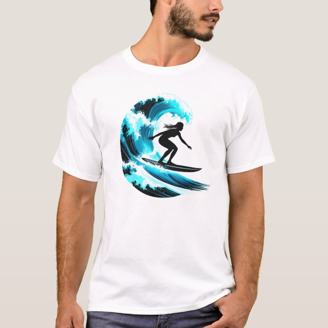 surfing t shirt (Framsida)