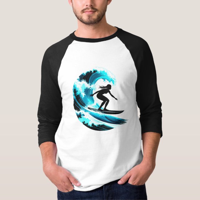 surfing t shirt (Framsida)