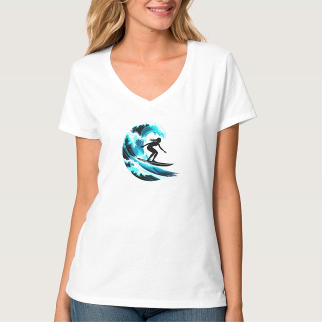 surfing t shirt (Framsida)