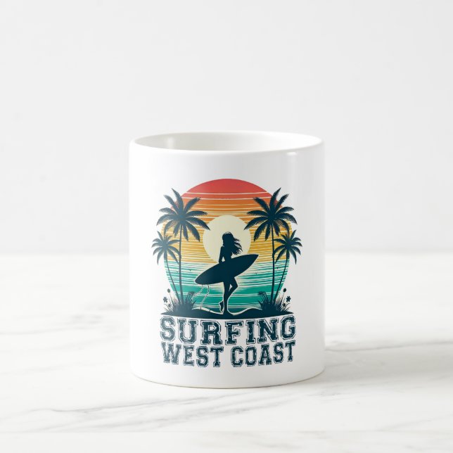 Surfing Väster Kusten Kaffemugg (Center)