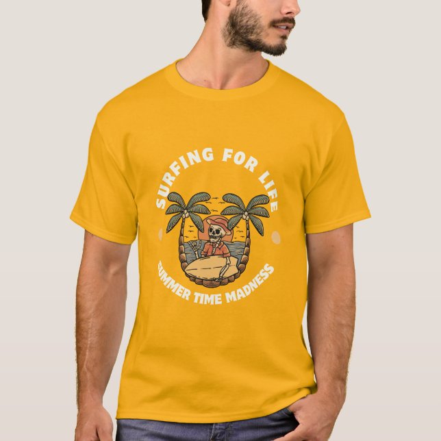 Surfing Vibes T Shirt (Framsida)