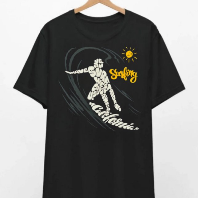 Surfing Vinkar T-shirt (Skapare uppladdad)