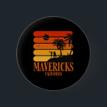 Surfing Vintage Mavericks Beach California Retro S Knapp<br><div class="desc">Surfing Vintage Mavericks Beach California Retro Surfa</div>