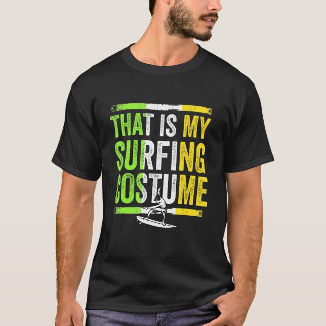 Surfing Wake Surfa T Shirt (Framsida)