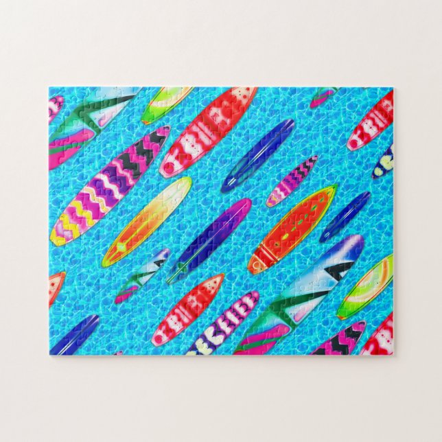 Surfingbrädor 1 pussel (Horisontell)