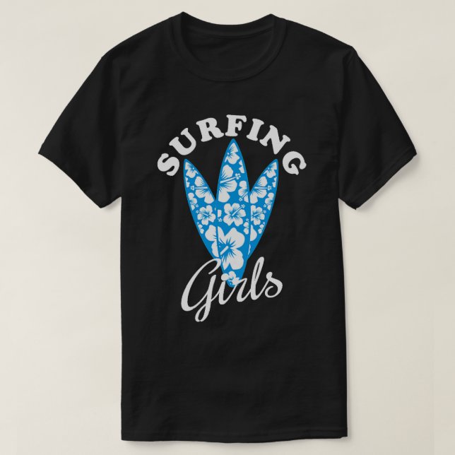 Surfingflickor TShirt 2 T Shirt (Design framsida)