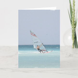Surfinghälsningkort Kort