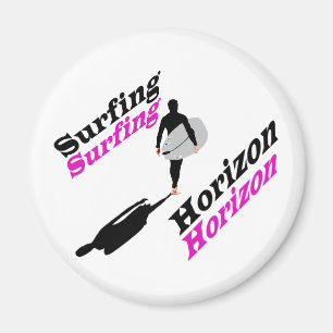 Surfinghorisont T-Shirt Magnet
