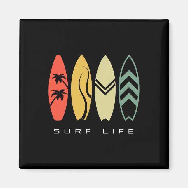 Surfingkläder - Surfer Surf _3  Magnet (Framsidan)