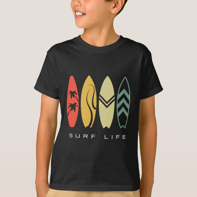 Surfingkläder - Surfer Surf _3  T Shirt (Framsida)