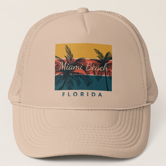 Surfingparadis Miami Beach Florida Keps (Framsida)