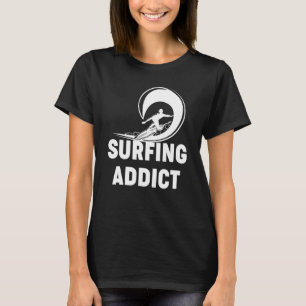 Surfingrådgivare Surfer Wave Hawaiian Beach Sommar T Shirt