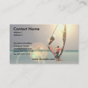 Surfingsportvisitkort Visitkort