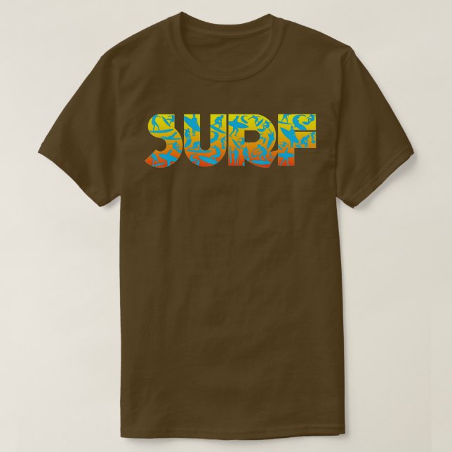 Surfingyta för Surfa T Shirt (Design framsida)