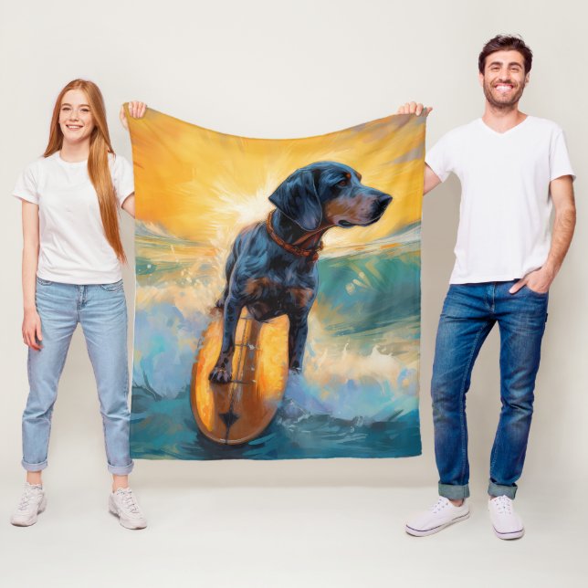 Surfmålning av bläckkranskärmsbindning fleecefilt (På plats)