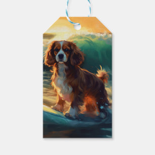 Surfmålning av kavalier Kung Presentetikett