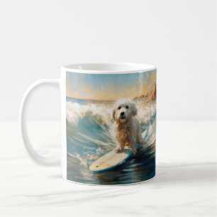 Surfmålning med kontona de Tulear Beach Kaffemugg
