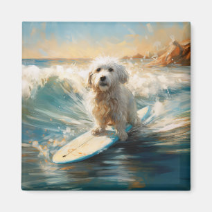 Surfmålning med kontona de Tulear Beach Magnet