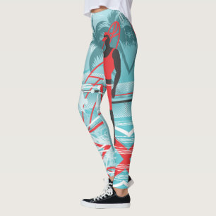 Surfning 4 baljväxter leggings