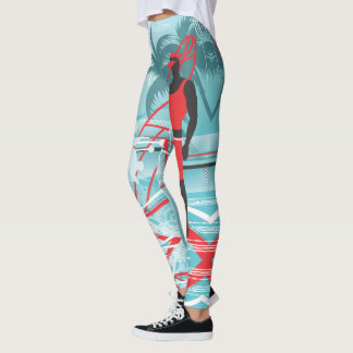 Surfning 4 baljväxter leggings