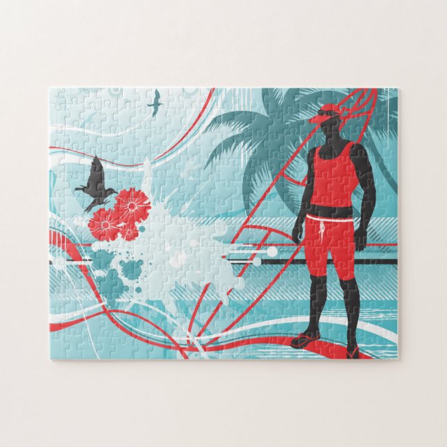 Surfning 4 Pussel (Horisontell)