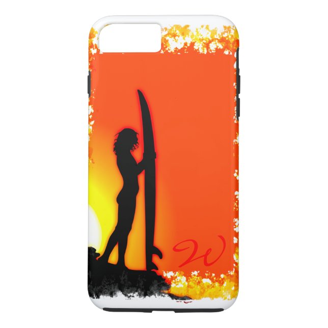 Surfning 9 alternativ iPhone 7 Fodral Case-Mate iPhone Skal (Baksida)