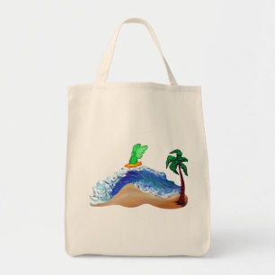 Surfning Angel Healing Art Tote Bag Tygkasse